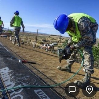 Underlayment going down